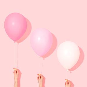 Luftballons zum Muttertag