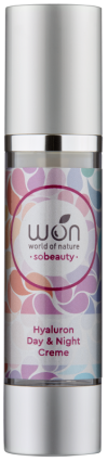 won so beauty hyaluron creme day & night